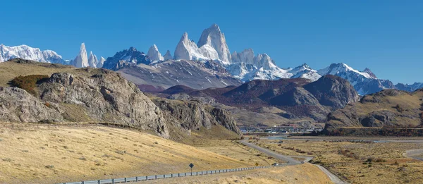 Mount Fitz Roy, Parque Nacional Los Glaciares, Patagonia — Foto de Stock