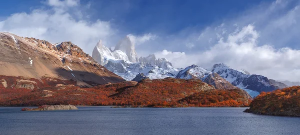 Mount fitz roy, los glaciares national park, Patagonië — Stockfoto