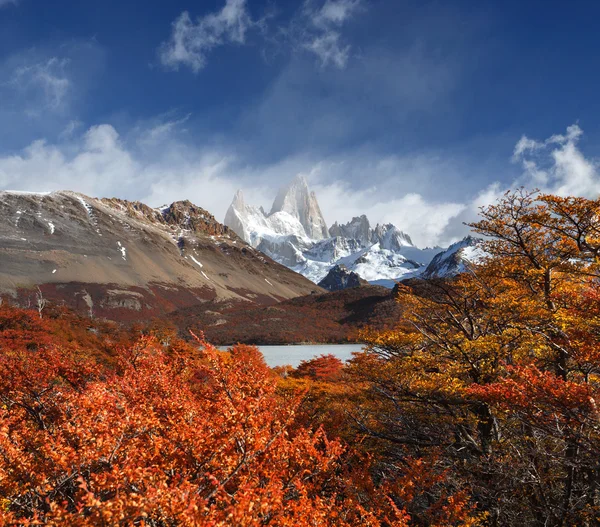 산 피 츠로이, 로스 glaciares 국립 공원, 파 타고 니 아 — 스톡 사진