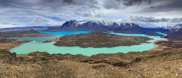 Perito Moreno National Park, sjön Belgrano, Patagonien, Argentina — Stockfoto