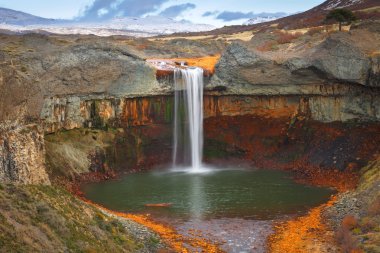 Agrio Nehri, Patagonya, Arjantin, Copahue İl Parkı - 