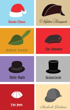 Şapka Ünlüleri ve karakter
