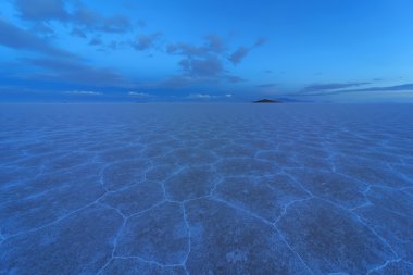 Salar de Uyuni is largest salt flat in the World, Altiplano, Bol