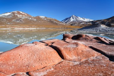 Piedras rojas, Atacama Çölü, Şili