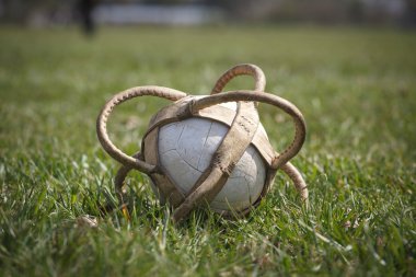 National game of the Argentine Pato. This game gauchos created i