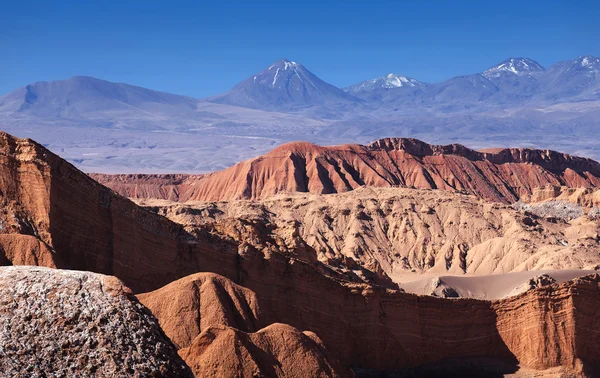 Moon Valley, Atacama öknen, Chile — Stockfoto