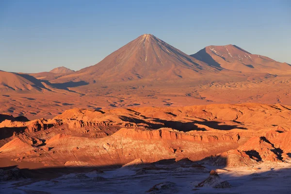 Moon Valley, Pustyni Atacama, Chile — Zdjęcie stockowe