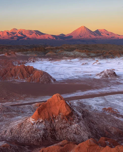 Moon Valley, Pustyni Atacama, Chile — Zdjęcie stockowe