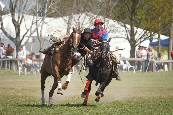 BUENOS AIRES, ARGENTINA - SEP 19: Players in the national game o — стокове фото