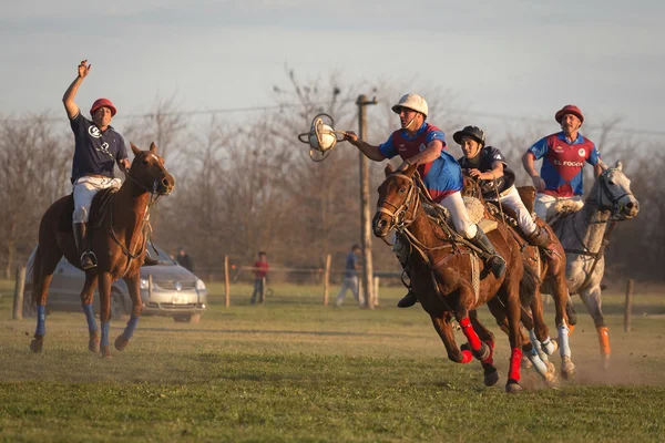 BUENOS AIRES, ARGENTINA - SEP 19: Players in the national game o — 图库照片