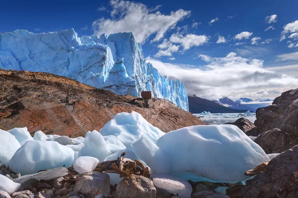 Glaciar Perito Moreno, Parque Nacional Los Glasyares, Patagonia, A —  Fotos de Stock