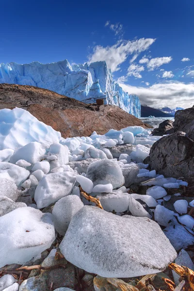 Ledovec Perito Moreno, národní Park Los Glasyares, Patagonie, A — Stock fotografie