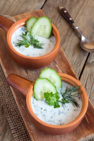 Tarator, sopa fría — Foto de Stock