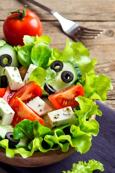 Salade de légumes grecque — Photo