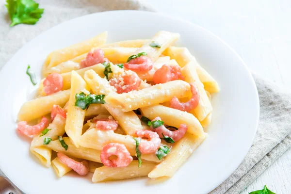 Karides ile Penne makarna