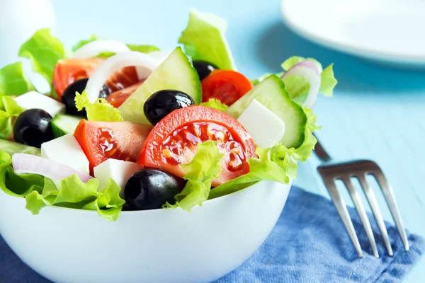 Ensalada griega con feta —  Fotos de Stock