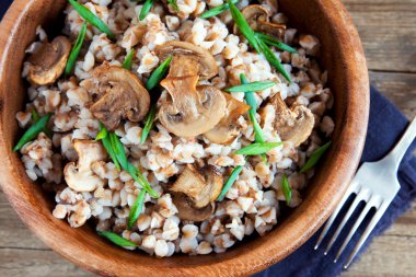 karabuğday mantar ile