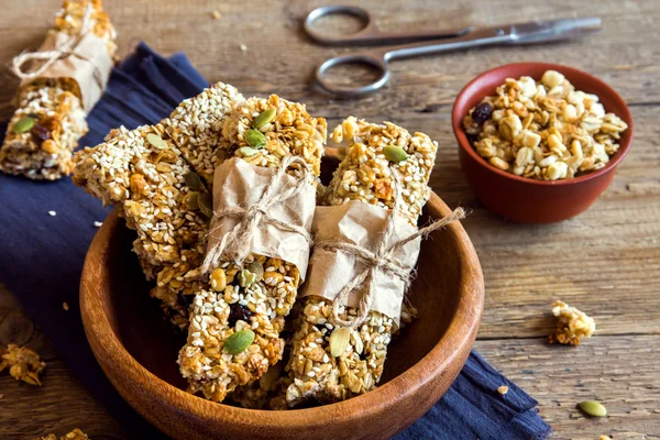 ev yapımı granola barlar
