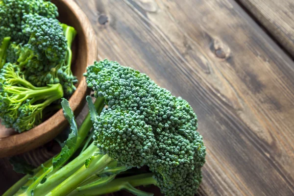 Brokoli mentah organik — Stok Foto