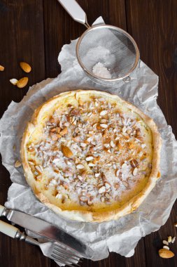 Fındık ile ev yapımı cheesecake