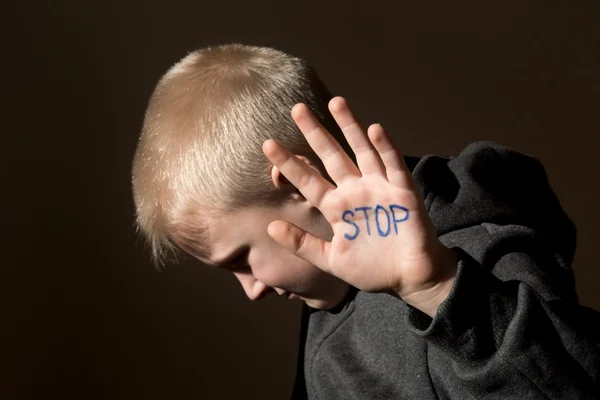 Abused child — Stock Photo, Image