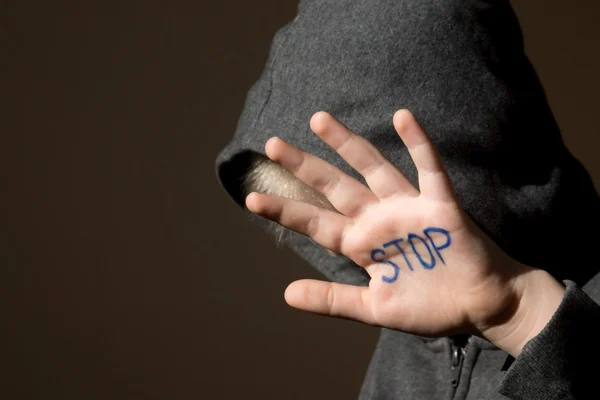 Abused child — Stock Photo, Image