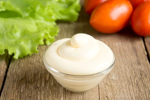 Mayonnaise sauce — Stock Photo, Image