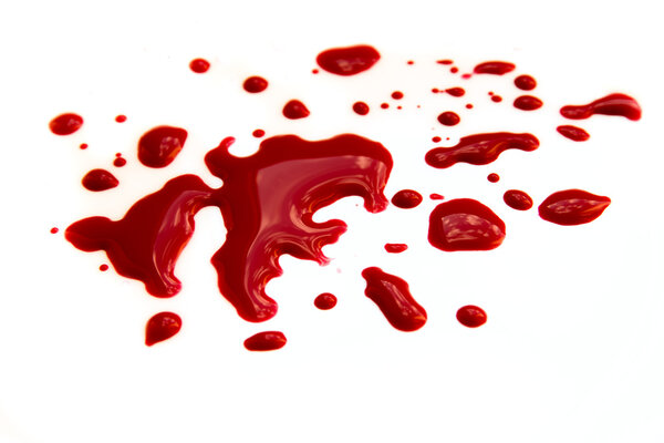 Пятна крови
