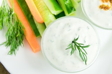 Yunan cacık yoğurt sos (sos)