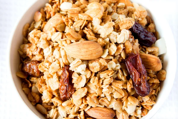 Fullkorn musli (granola) — Stockfoto