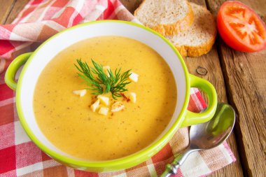 kremalı mercimek çorbası