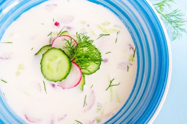 soğuk yoğurt çorbası