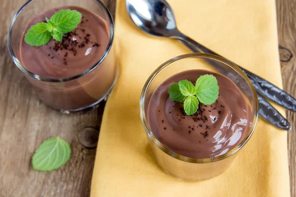 Mousse de chocolate —  Fotos de Stock