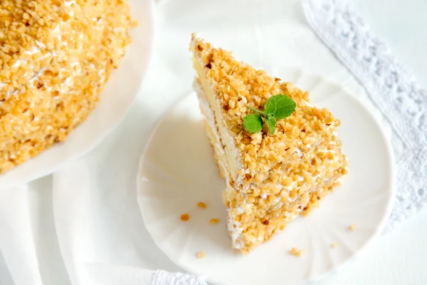 Nut cake — Stock Photo, Image