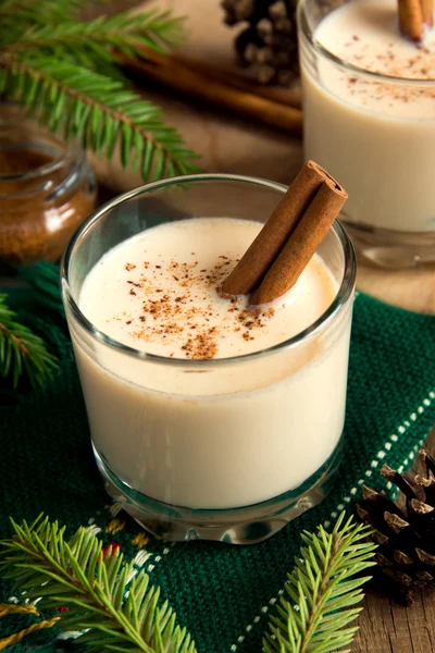 Fahéjas eggnog — Stock Fotó