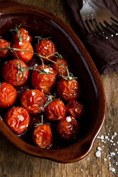 Pečenými rajčaty — Stock fotografie