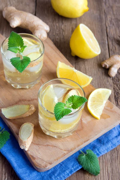 Gaseosa ginger ale — Foto de Stock