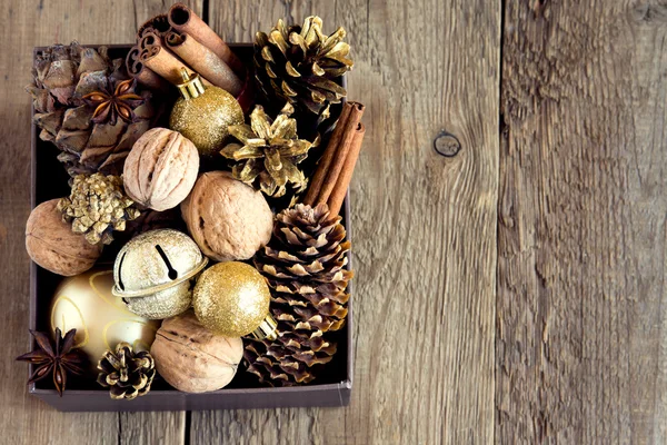 Altın christmas dekorasyon