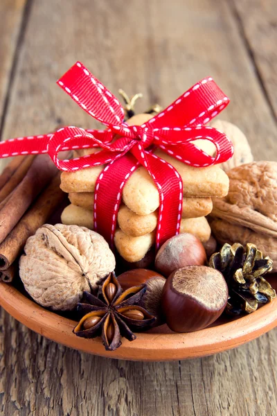 Galletas de jengibre de Navidad —  Fotos de Stock