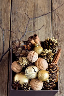 Noel rustik dekorasyon