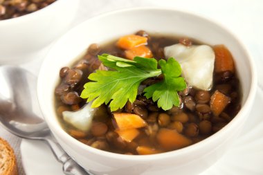 sebzeli mercimek çorbası