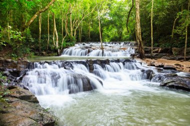 şelale namtok samlan Milli Parkı, saraburi, thailand