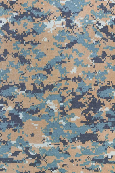 Universal camouflage pattern digital fabric texture — Stock Photo, Image