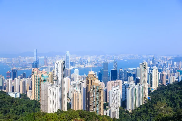 Scenery from Victoria Peak, Hong Kong, China — Stock Photo, Image