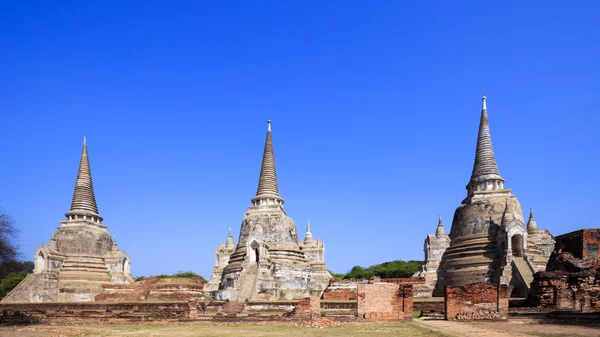 Pagode in wat phra sri sanphet tempel, ayutthaya, thailand — Stockfoto