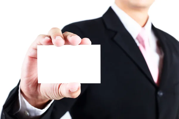 İşadamı Haritayı boş namecard