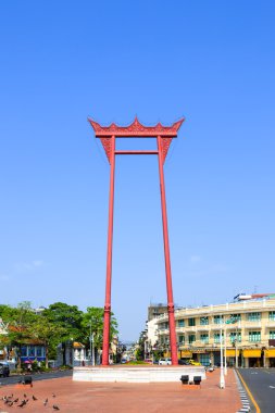 Bangkok, Tayland için dev salıncak (Sao Ching Cha)