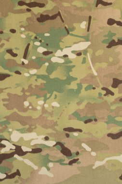 Armed force multicam camouflage fabric texture background clipart