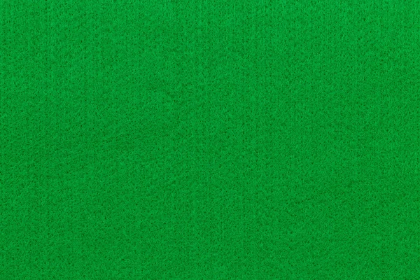 Green felt fabric background — Stock Photo, Image