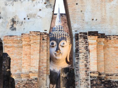 WAT Si dostum, Shukhothai tarihi Park, Tayland